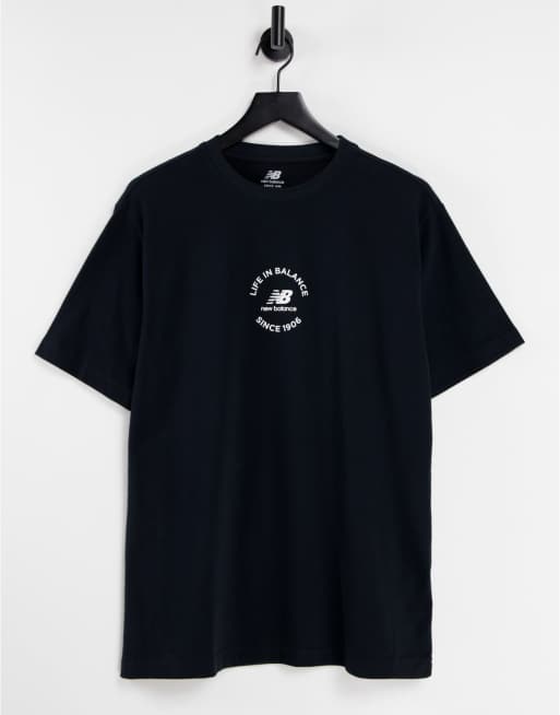 New Balance - Life In Balance - Sort T-shirt
