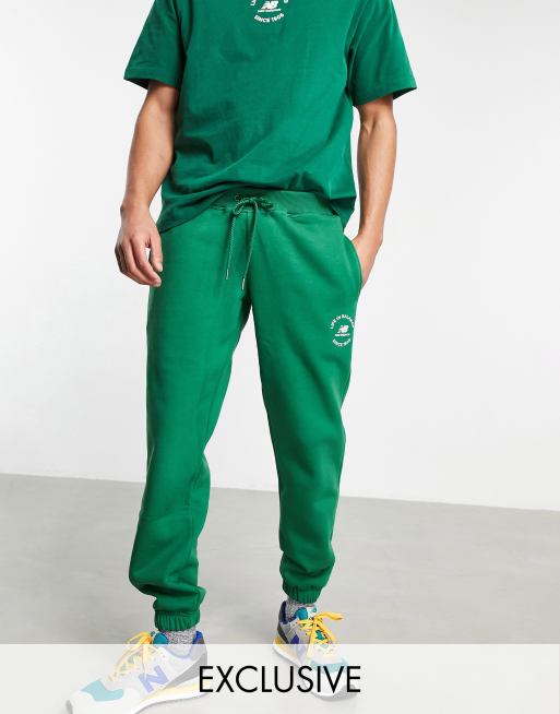 New Balance life in balance sweatpants in green - exclusive to ASOS