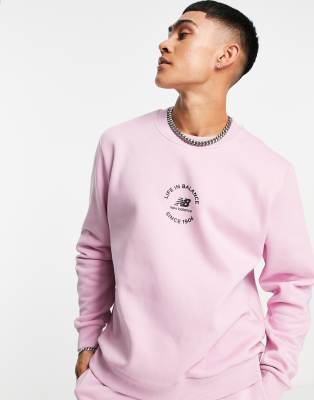 pink new balance sweatshirt