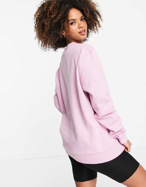New Balance life in balance sweatshirt in plum | ASOS