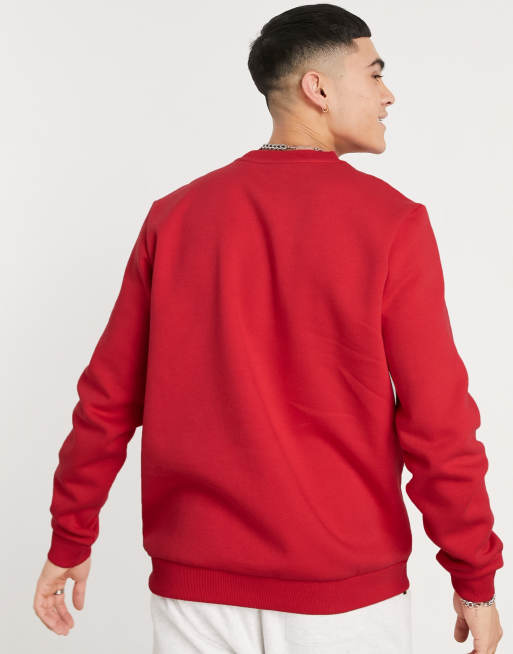 Red sweatshirt online asos