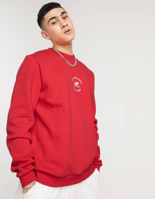 red new balance hoodie