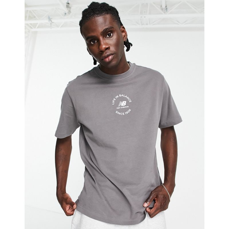 Uomo XLNWD New Balance - Life In Balance - T-Shirt color malva