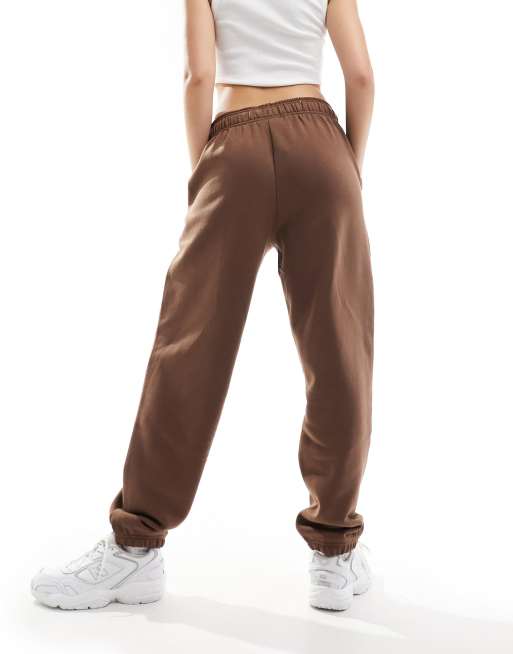Womens brown sweatpants on sale