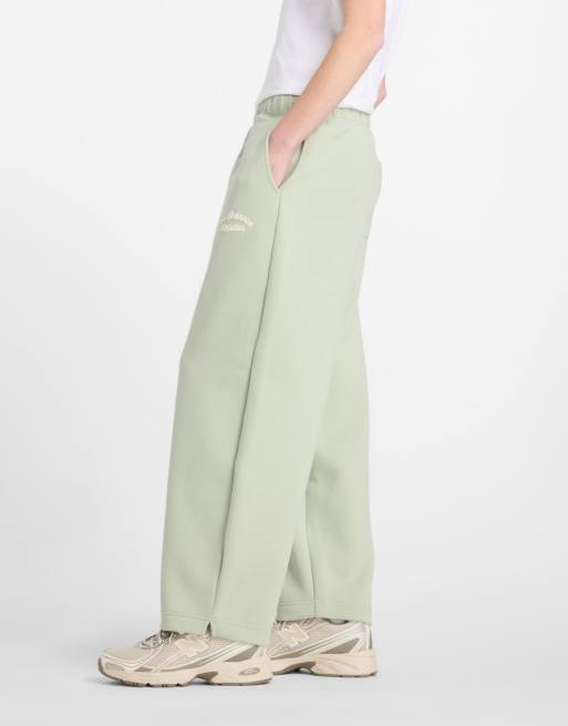 New Balance - Linear Heritage - Pantaloni bombati in pile verdi, 2 di 4