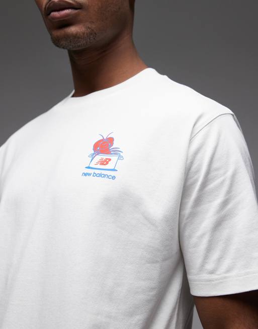 New Balance - Lobster Roll - T-shirt bianca, 5 di 5