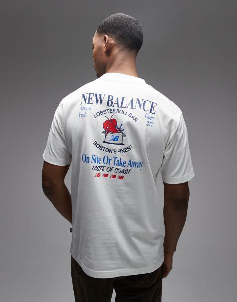 New Balance Lobster Roll t-shirt in white