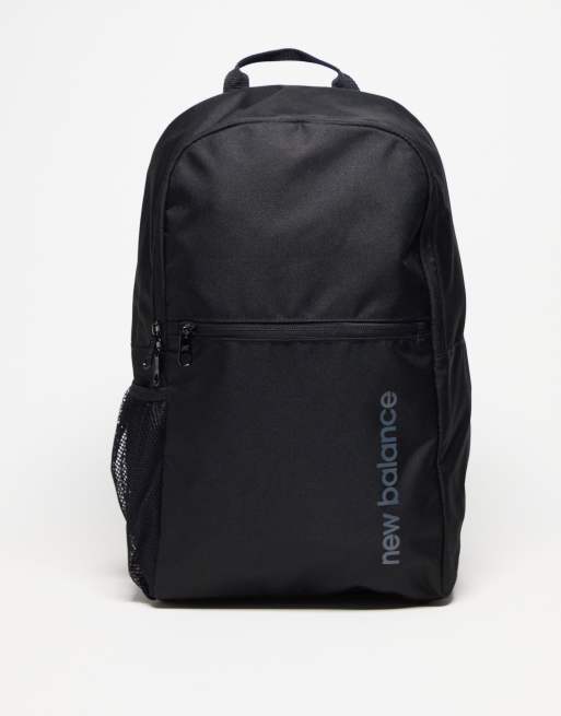 New Balance logo backpack in black | ASOS