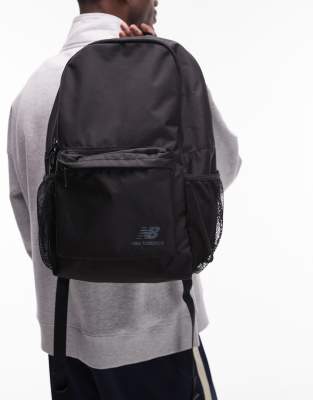 New Balance New Balance logo backpack in black