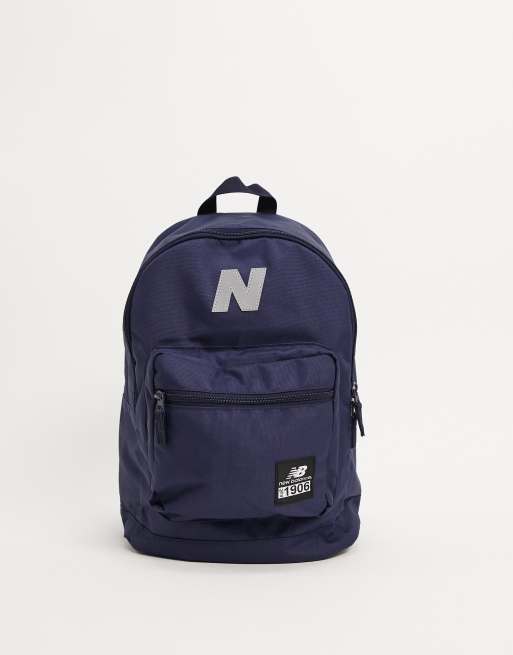 New Balance logo backpack in blue