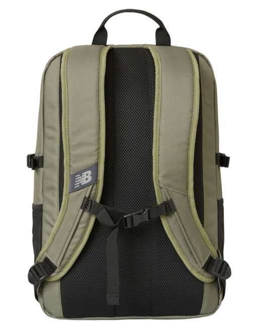 New Balance Logo backpack in green ASOS