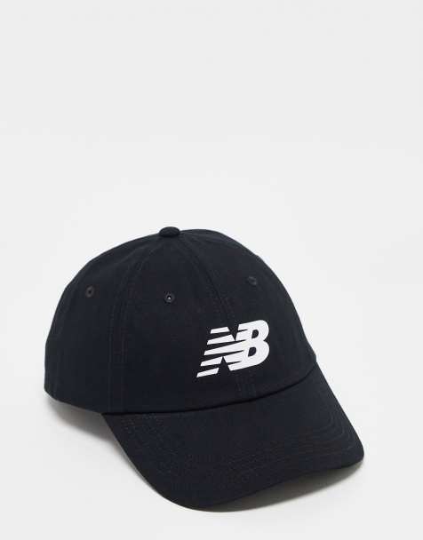 New Balance logo baseball cap in black - view 1