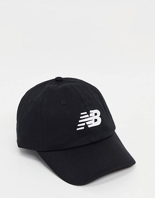 New Balance logo cap in black | ASOS