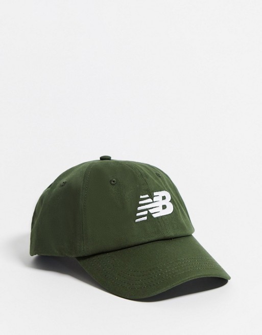 New Balance logo cap in green 500173-363