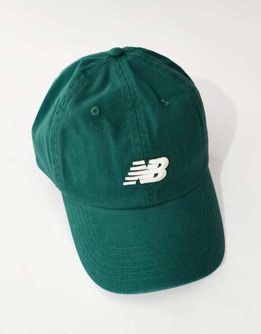 New Balance logo cap in green, 2 of 4