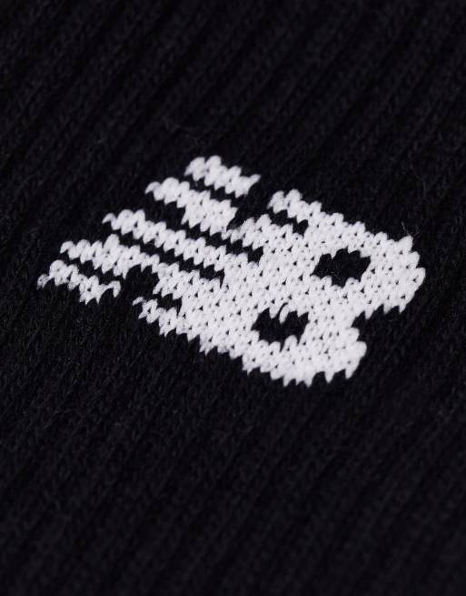 New Balance logo crew socks 3 pack in multi, 4 of 4