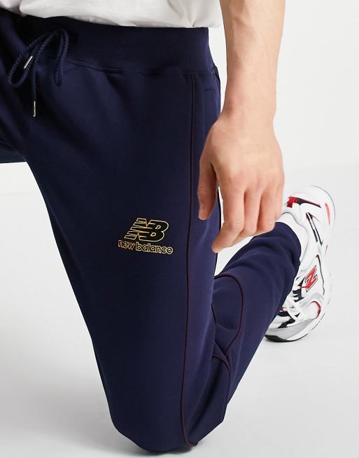 New Balance logo jogger in navy - exclusive to ASOS