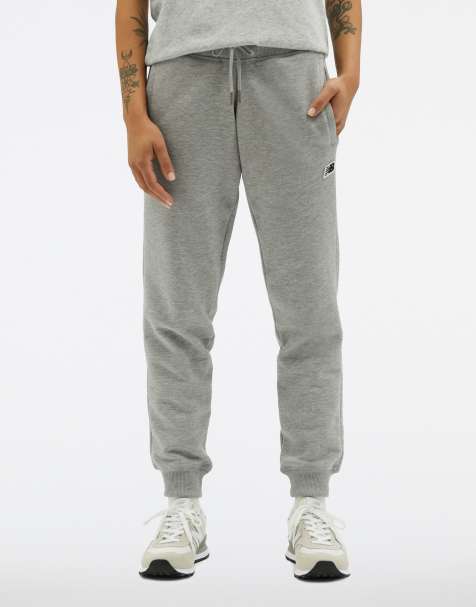 New Balance logo joggers in grey - view 1