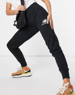 new balance black track pants