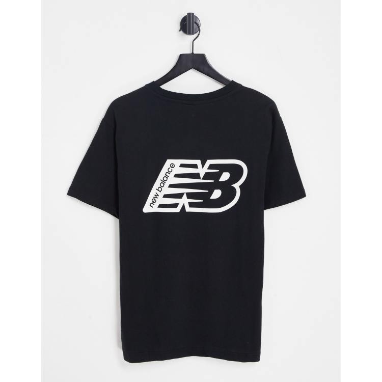 New balance logo clearance tee