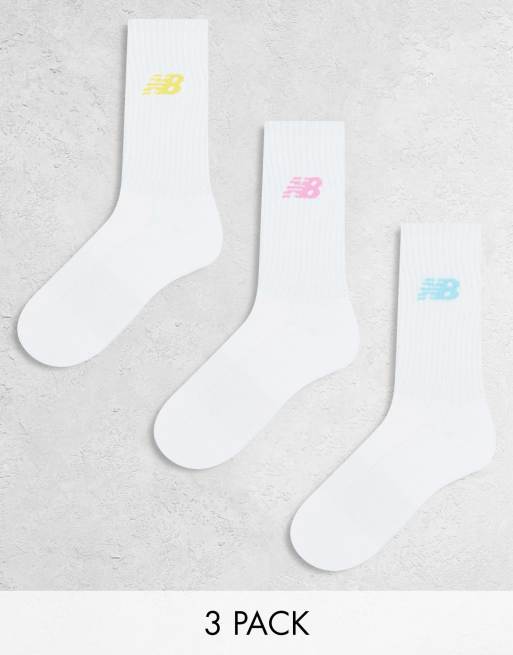 Nike Chaussettes - 3 Pack - Rose Clair/Bleu/Jaune