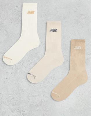 New Balance - Lot de 3 paires de chaussettes - Neutre