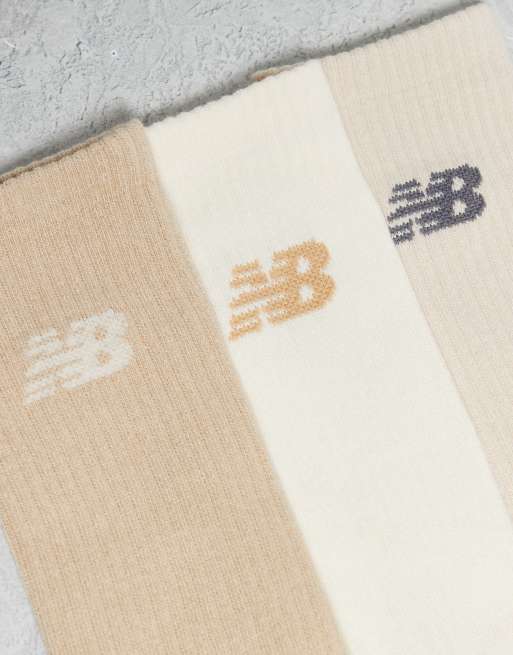 New Balance - Lot de 3 paires de chaussettes - Neutre , 3 de 3