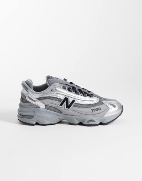 New Balance – M1000 – Silvermetalliska träningsskor - view 1