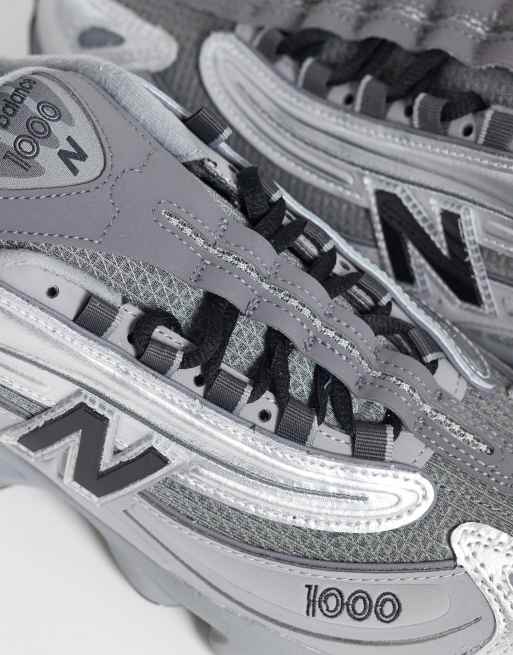 New Balance – M1000 – Sneaker in Metallic-Silber, 3 von 5