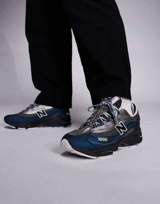 <New Balance>M1000 スニーカー New Balance M1000 sneakers in teal and gray | ASOS