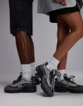 [New Balance] New Balance M1000 trainers in grey and black 39.5 BLACK