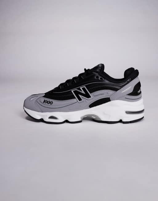 New Balance – M1000 – Unisex – Svart och grå träningsskor, 2 av 5