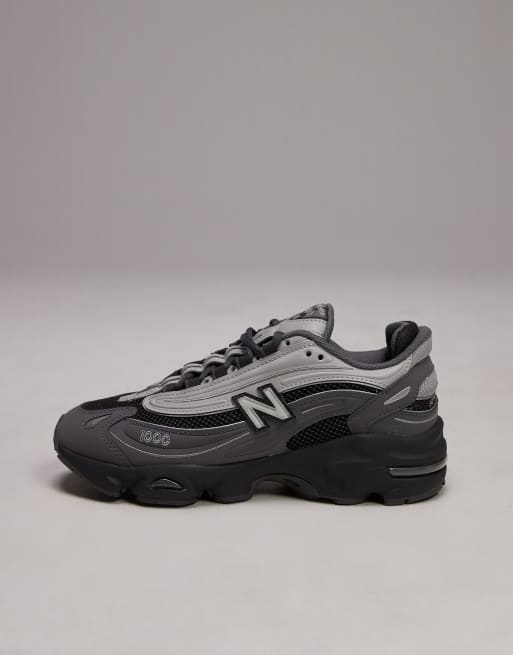 New Balance M1000 unisex trainers in grey and black