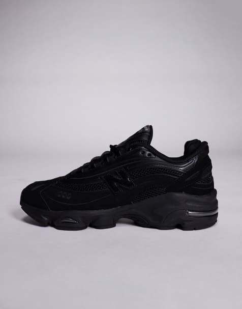 New Balance M1000 unisex trainers in triple black - view 2