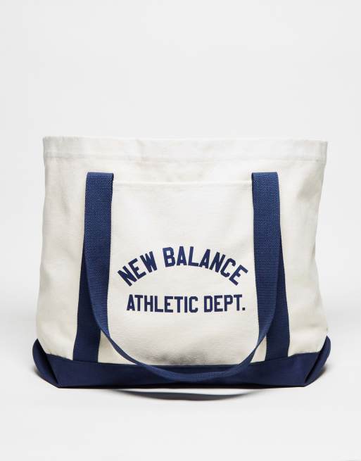 New Balance – Marinblå toteväska i kanvas