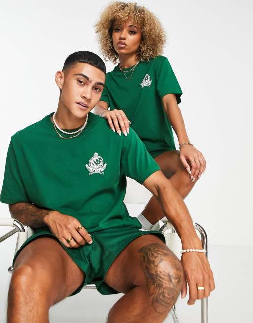 Dark green outlet tee