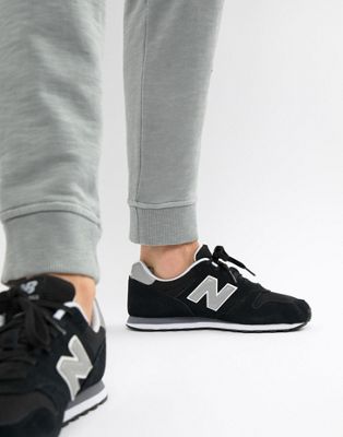 New Balance Modern Classic 373 trainers in black ML373GRE | ASOS