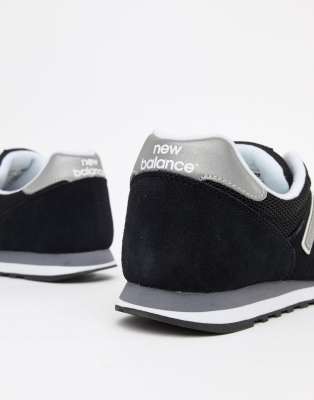 new balance modern classic 373 trainers in black