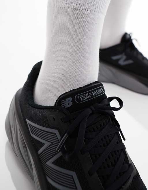 New Balance - More - Baskets de running - Noir et blanc, 4 de 5