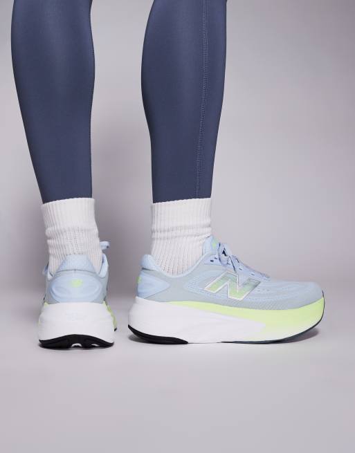 New Balance – More – Laufschuhe in Blau und Neongelb, 5 von 5