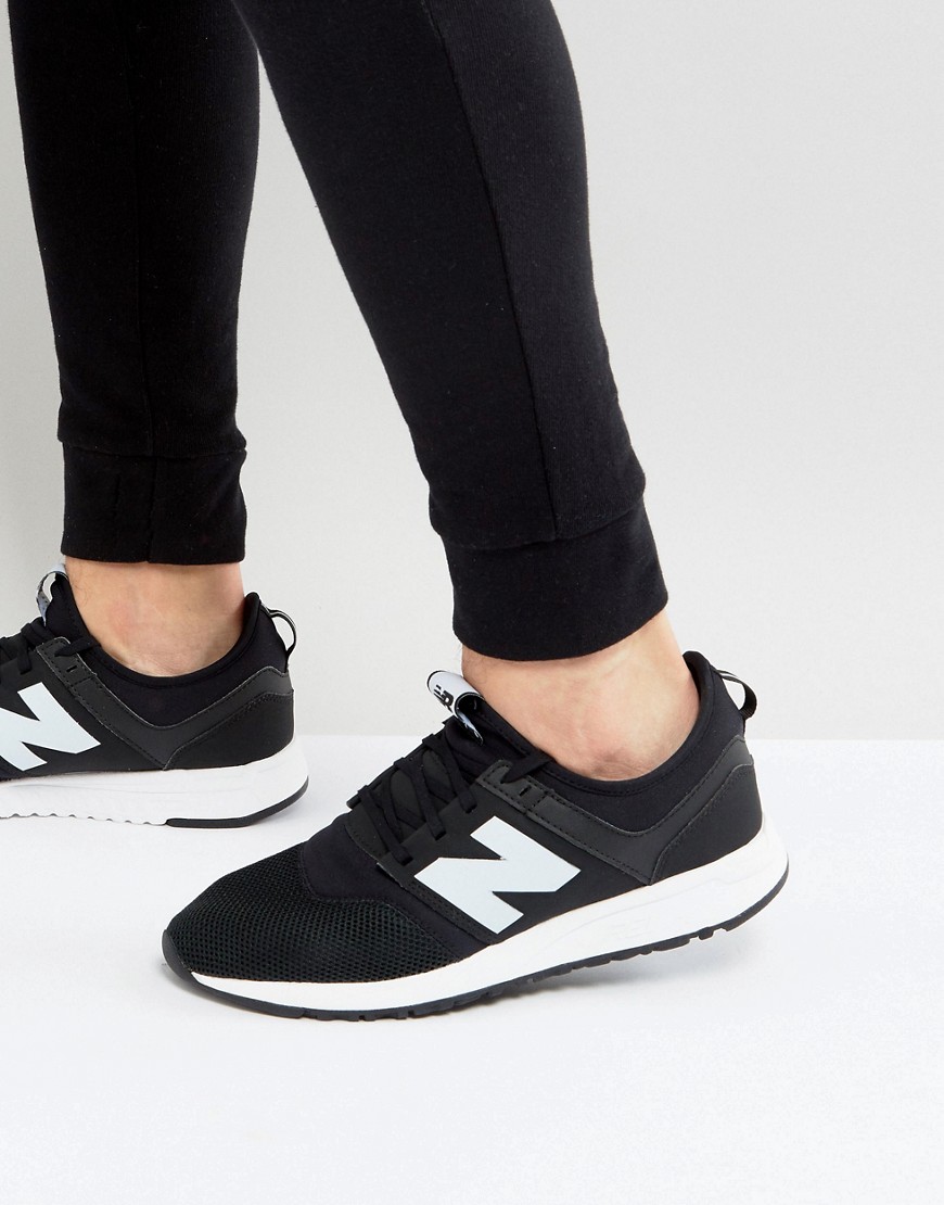 new balance - mrl247bg - confezione da 247 scarpe da ginnastica classiche nere-nero