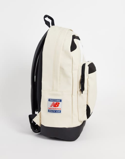 New Balance N logo backpack in camel