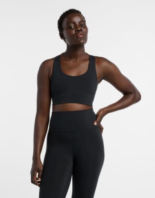 New Balance Nb define train bra in black