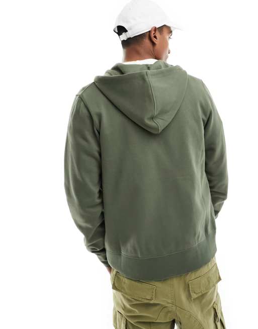 New Balance – Nb – Klassische Kapuzenjacke in Grau mit Markenlogo, 2 von 4