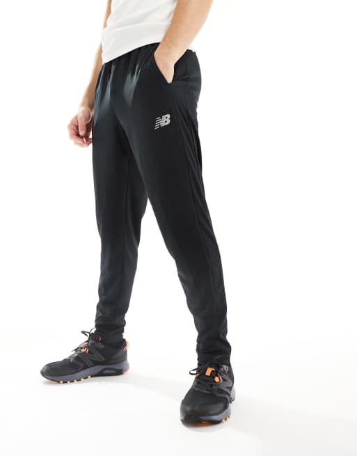 New Balance Nb tech training knit track pant in black | ASOS