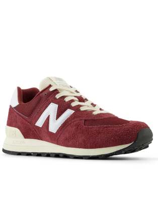   574 trainers in burgundy