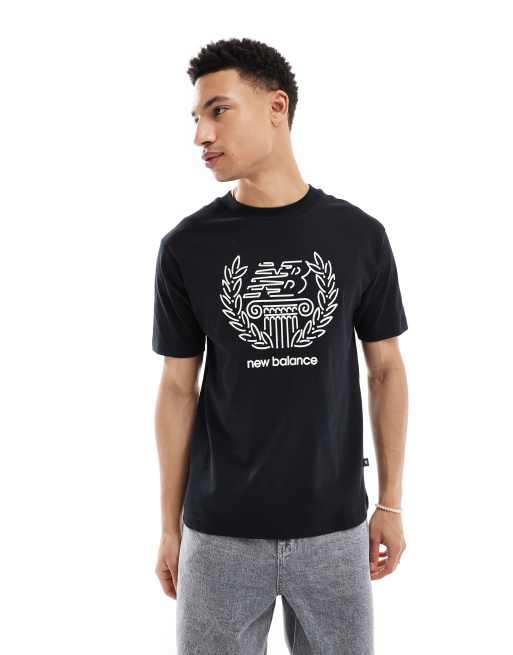 New Balance New balance x debut sculpture t-shirt in black