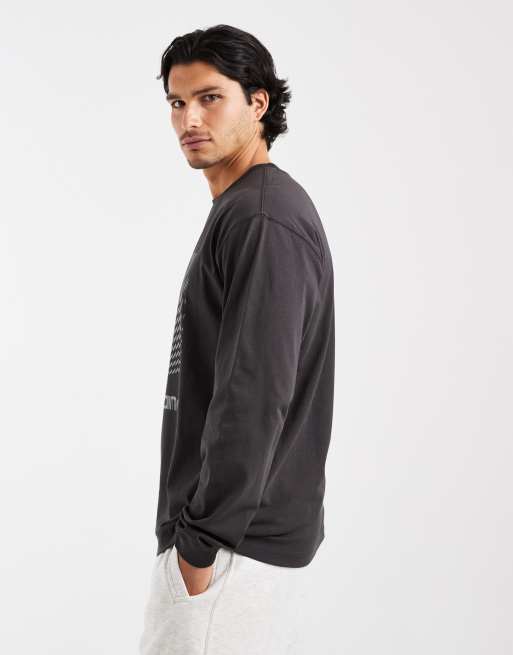 New Balance - Nocturnal - Maglietta a maniche lunghe nera, 4 di 5