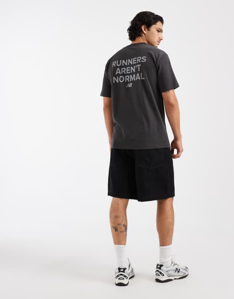 New Balance - Nocturnal Runners Aren't Normal - T-shirt de sport - Noir - view 1