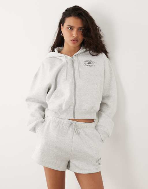 New Balance – Reimagined – Grått set i fleece, 3 av 3